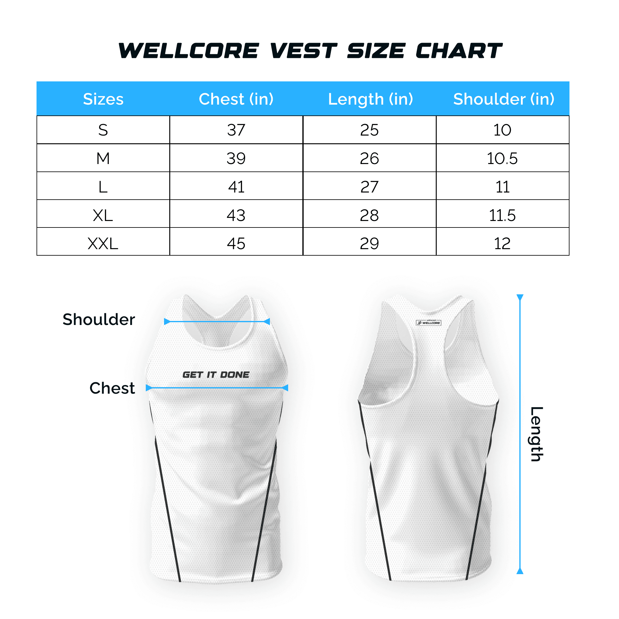 Wellcore - Micronised Creatine Monohydrate (83 Servings, Tropical Tango) + Creatine (83 Servings, Fruit Fusion) + Premium Gym Vest
