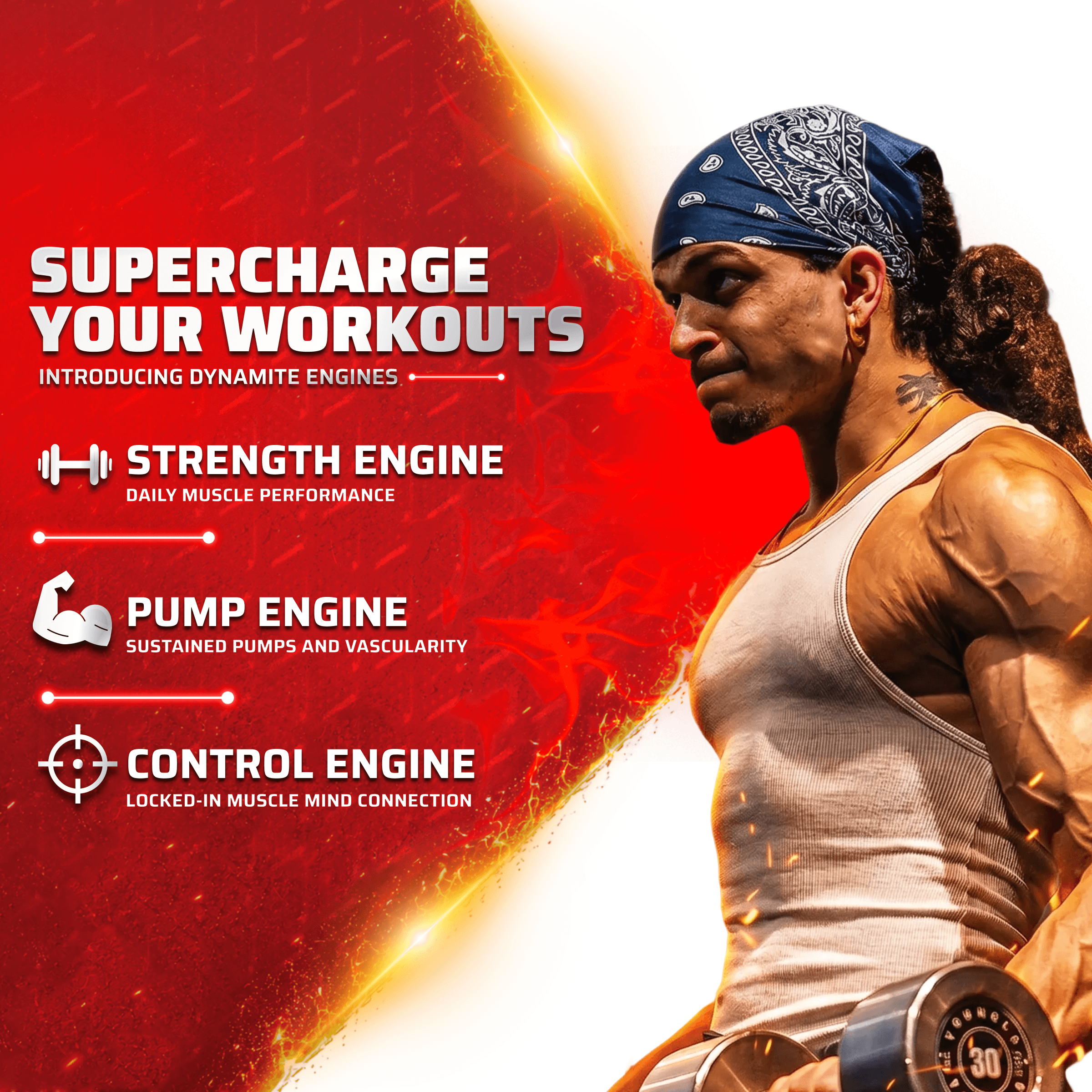 Dynamite Pre-Workout | Valencia Orange - (210g, 15 Servings)