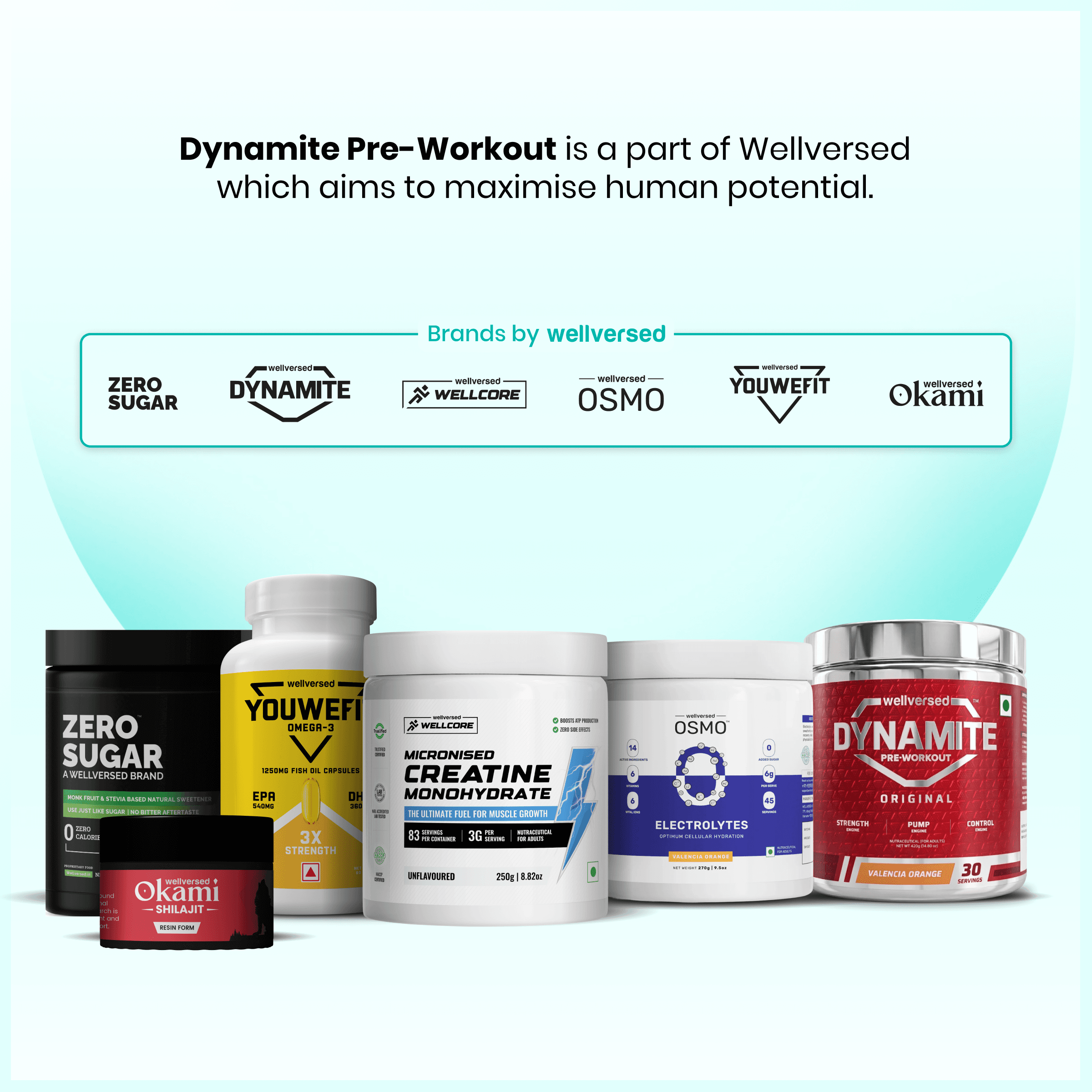 Dynamite Pre-Workout (210g, 15 Servings) | Watermelon Ice