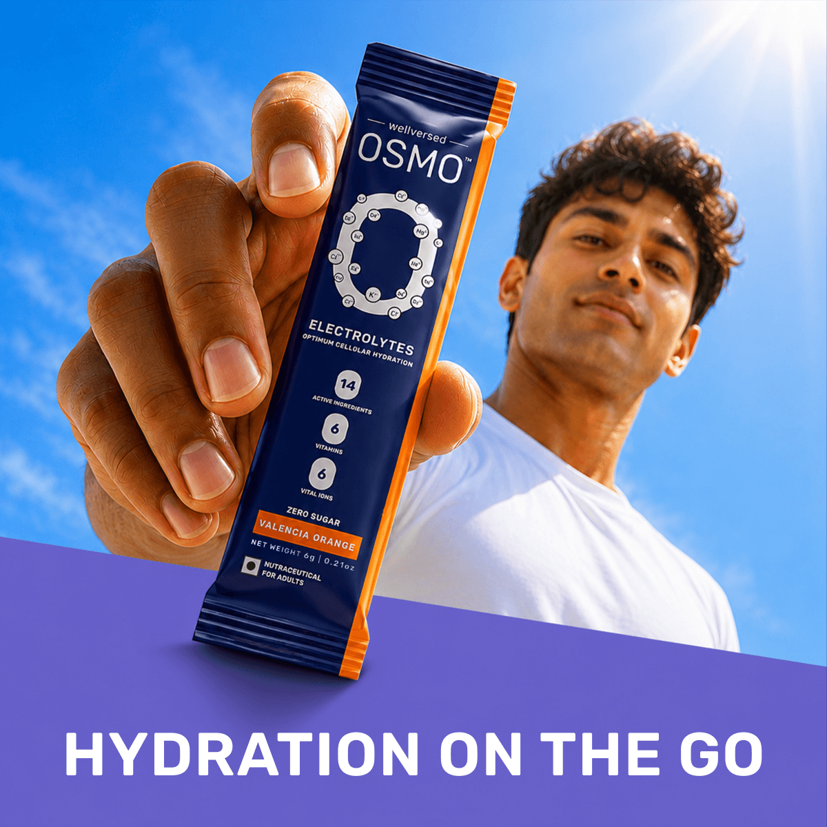 OSMO Electrolytes Sachets (30 Servings, Valencia Orange)