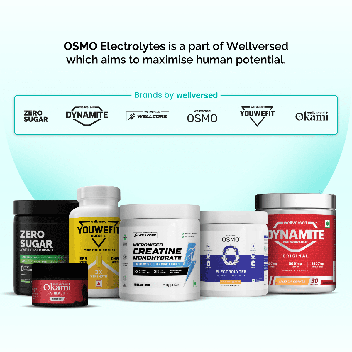 OSMO Electrolytes Sachets (30 Servings, Valencia Orange)
