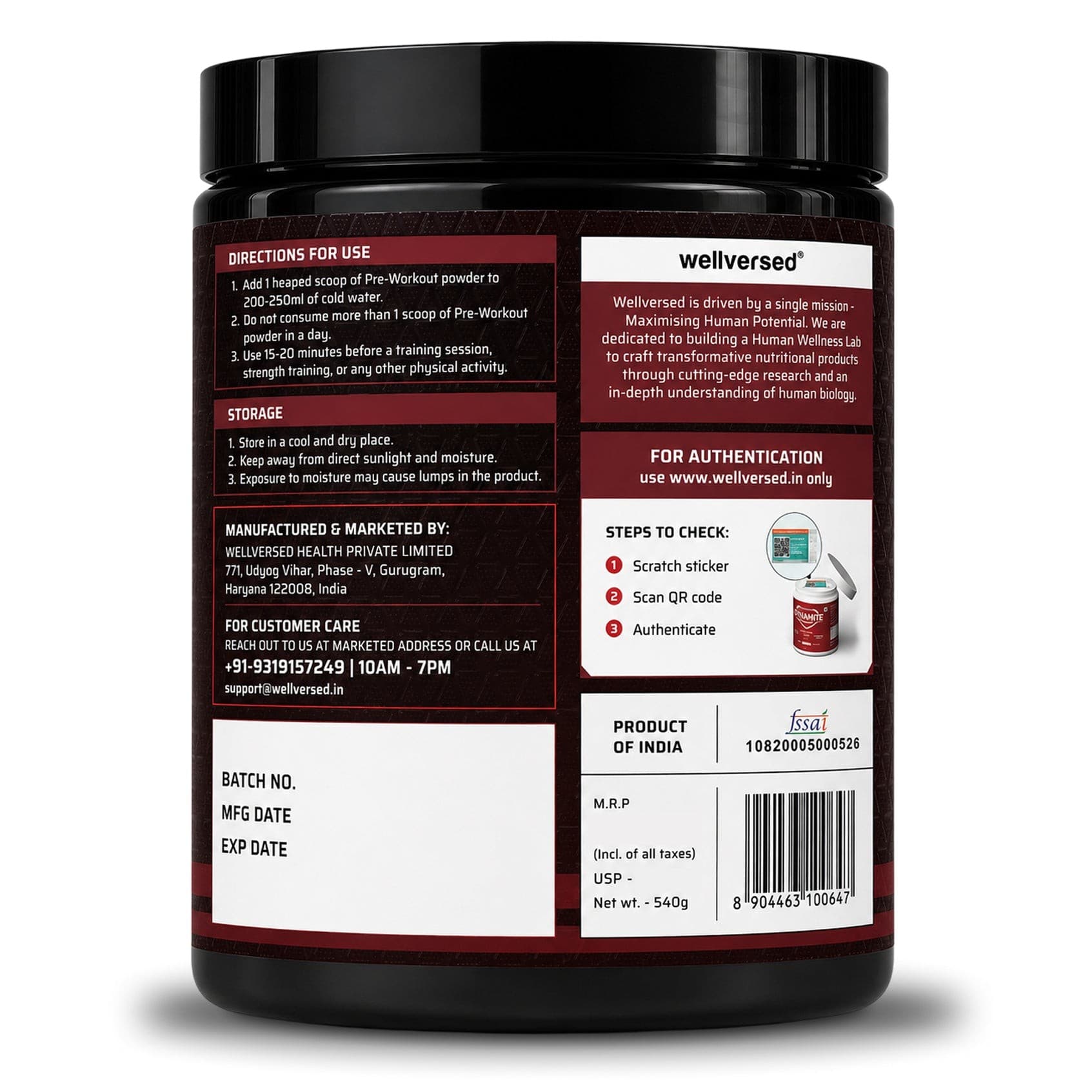 Dynamite Pre-Workout EXTREME (270g, 15 Servings) | Chilli Guava