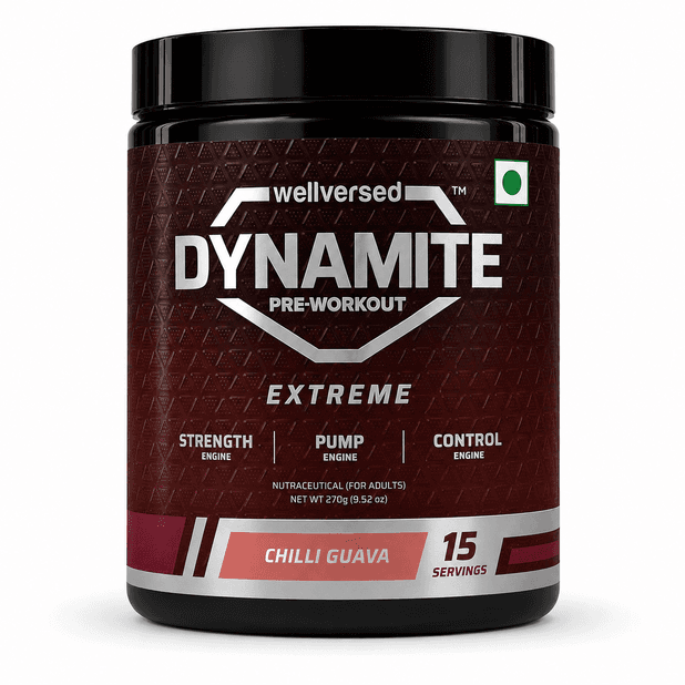 Dynamite Pre-Workout EXTREME (270g, 15 Servings) | Chilli Guava