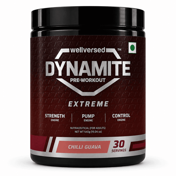 Dynamite Pre-Workout EXTREME (540g, 30 Servings) | Chilli Guava