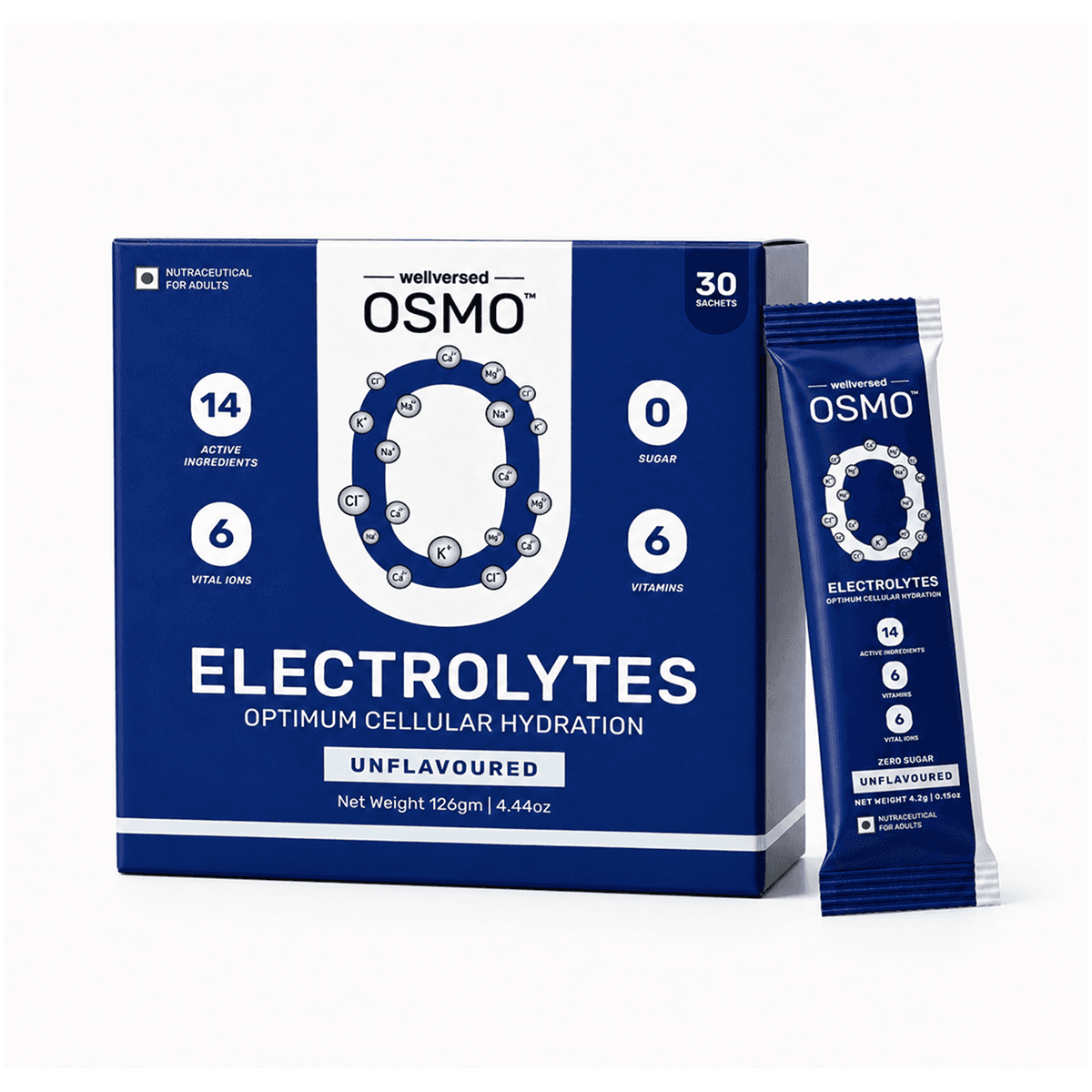 OSMO Electrolyte Sachets (30 Servings, Unflavoured)